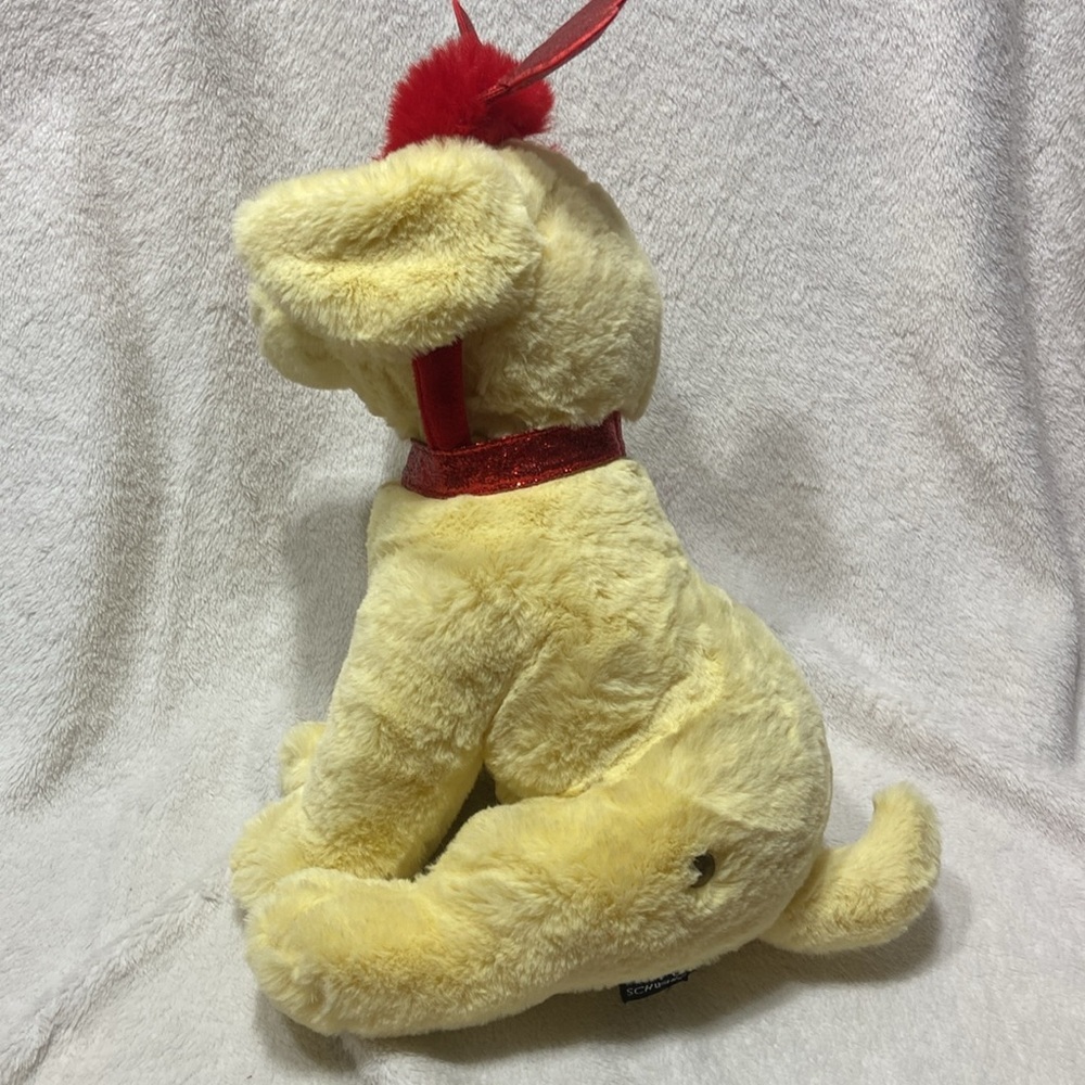 FAO Schwarz 12" Sparklers Toy Plush Labrador with Removable Red Heart Boppers - Picture 4 of 13
